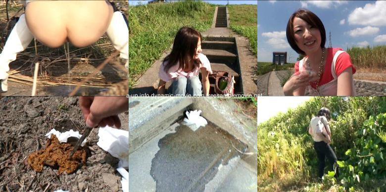 野外で糞尿する娘たち:イメージ画像