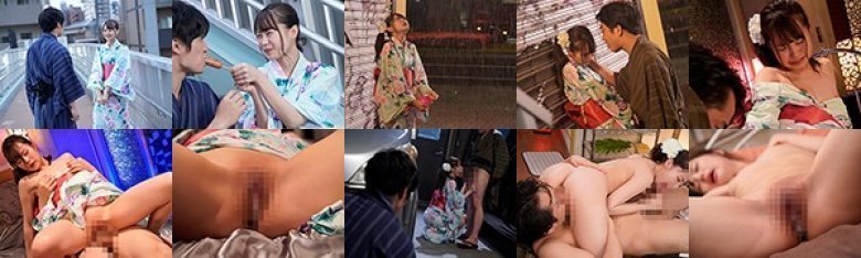 彼氏と離れたほんの3分間、止まない雨の中ゲス元彼に連れ去られ浴衣を剥がされ中出しされ続けた 雨の夏祭りNTR 松本いちか:イメージ画像