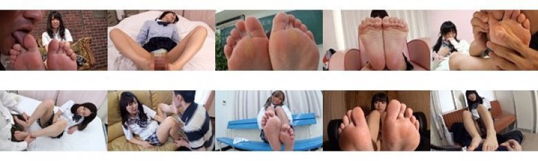 ふだん絶対見ることのできない女子校生たちの足のウラを徹底的に長回しでドアップで見せます！足の裏こそ本当のエロです:イメージ画像