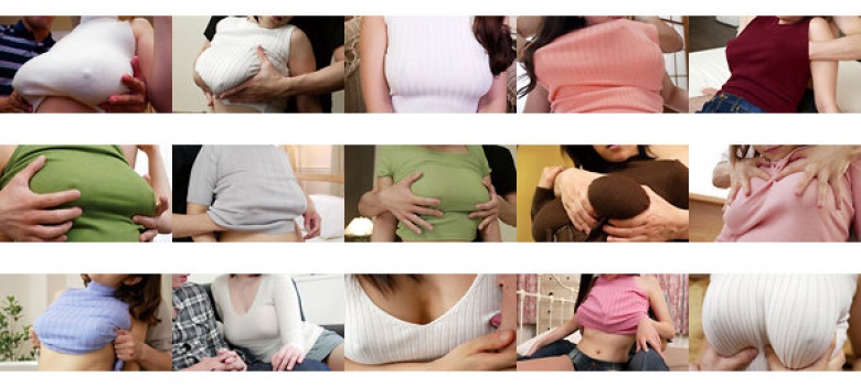 乳首ポッチン！ぴったり密着！隣の奥さんの爆乳ノーブラニット 33人8時間:イメージ画像