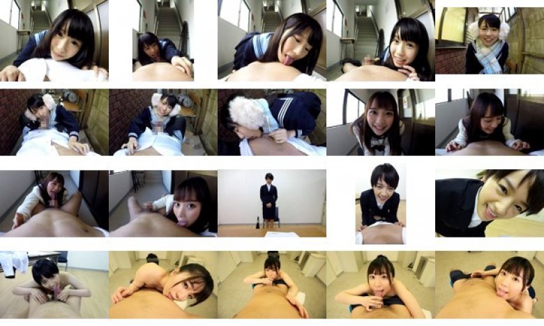 【VR】長尺＆超主観！！制服美少女に100分間ず〜っと照れるほど見つめられる乳首いじりVR:样本图像