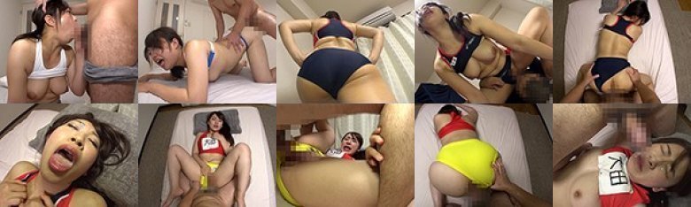 ムチムチスケベボディの巨乳女子にパツンパツンのアスリートブルマ履かせてみた！:イメージ画像
