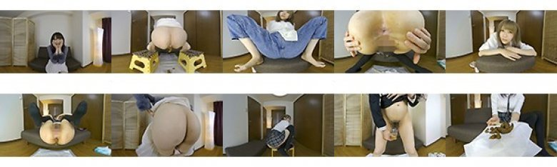 【VR】渡辺さんのオナラとウンコを目の前で堪能する:イメージ画像