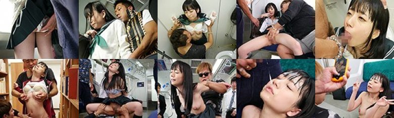 痴漢に溺れて…―通学中に襲われた敏感体質の制服美少女― 七沢みあ:样本图像