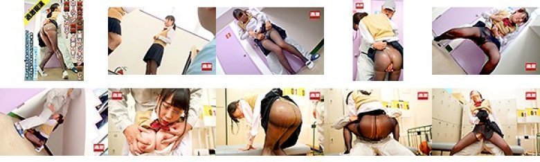 巨乳女子○生を黒ストッキング越しのローション痴●で失禁するまで何度もイカせろ!:イメージ画像
