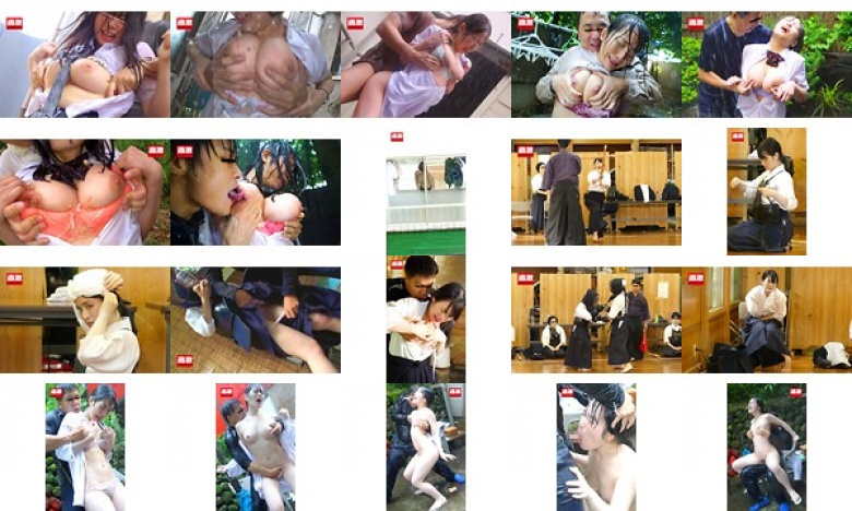 突然のゲリラ豪雨!どしゃ降り野外痴漢BEST 大雨の中で乳首をいじられ続けS字反りイキするずぶ濡れ巨乳女+新作撮り下ろし:イメージ画像