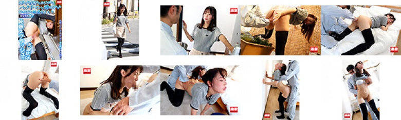 逃げても背後からホジくりまくるバック手マンで潮を吹かされ続け屈服する敏感女子大生2 黒髪美形娘:イメージ画像