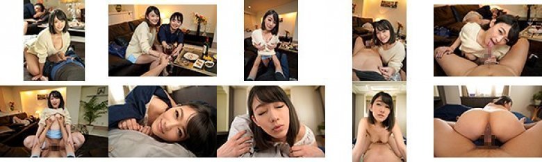 【VR】国民の人妻 マドンナ専属 西野翔初VR！！ 夫と御無沙汰な妻の親友は酔っぱらったらHとキスが大好きないたずら小悪魔に大変身！！そして僕は寝ている妻の目の前でこっそりSEX！！:イメージ画像