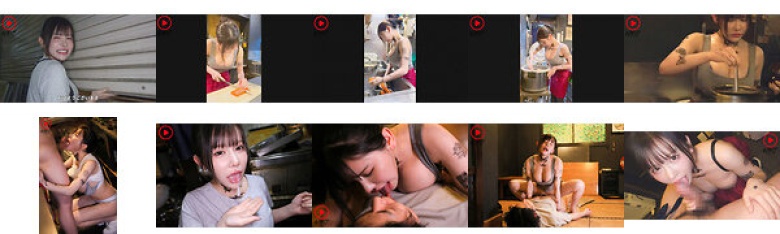 汚なシュラン鬼バズ定食屋きりもり巨乳タトゥー店長精子ごっくんな1日密着:イメージ画像