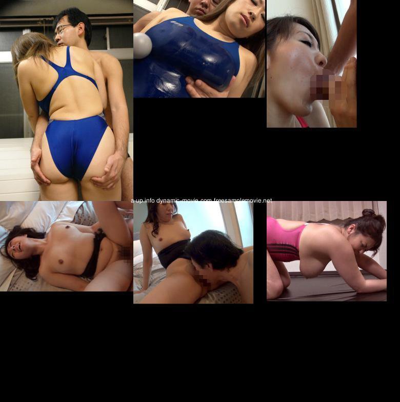 熟女食い込みハミ乳ハミマン競泳水着:イメージ画像