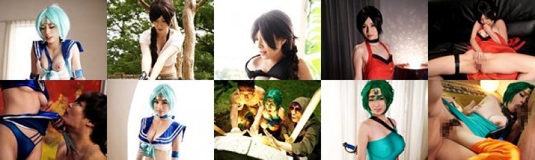 スーパー黄金比BODYコスプレイヤー 発射まで着たまま5変身SEX 奥田咲:イメージ画像