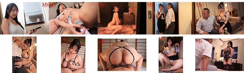 一个男人永远无法拒绝！ Onosaka Yuika是一位在她对面的房间里的暴露主义者，穿着令人难以置信的淫荡内衣，并通过向中年男子炫耀她来引诱她。:样本图像