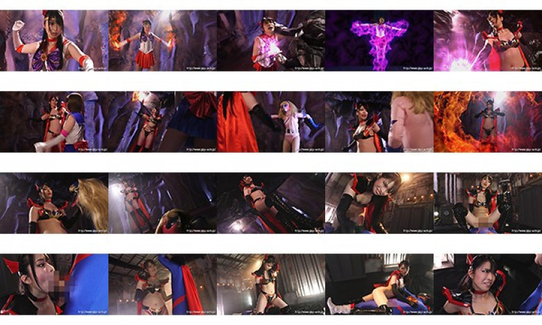 180cm高身長ダークヒロイン ヒーロー陥落 魔炎姫デビルフレイア:イメージ画像