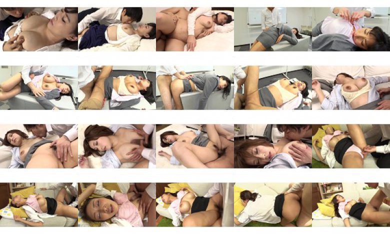 「一度でいいから揉んでみたい！」はち切れんばかりのムチムチ巨乳教師に生徒のボクが睡眠薬を隠れて飲ませて、夢の豊満ボディを堪能し何度も中出し！:イメージ画像