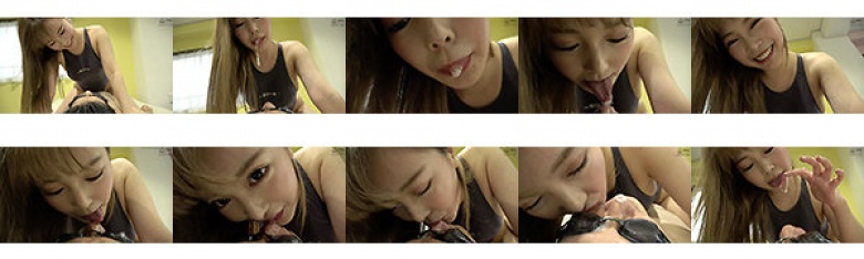 舌ベロプレイ ~超濃厚ツバベロ責め~ 蘭々:样本图像