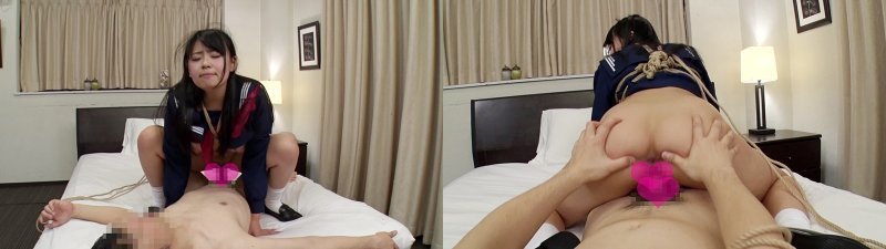 エロいカラダに発育した女子校生のオッパイを縛って卑猥な感じでエッチさせましたっ! さとう愛理:イメージ画像