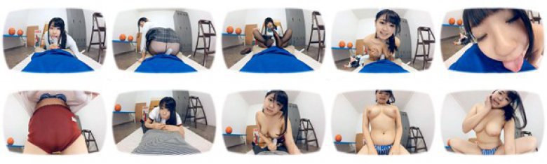 【VR】ロリ巨乳なJKに迫られて理性が限界 さとう愛理:イメージ画像