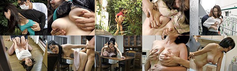 熟女の軟乳、突然背後から乳もみ2:イメージ画像