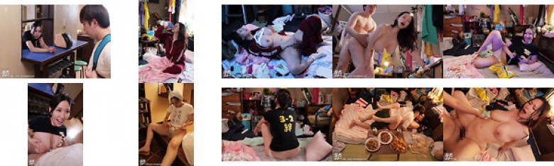 だらしない性格の爆乳叔母さんと、むせ返るようなゴミ部屋で1週間ヤリまくったー。 佐山愛:イメージ画像