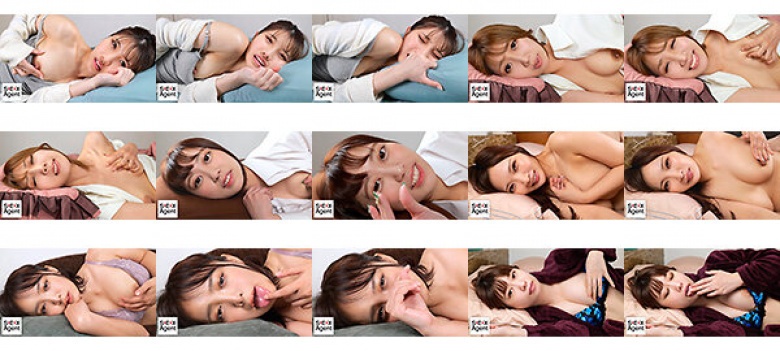 隣で添い寝しながら囁きオナニーをする女の顔:イメージ画像