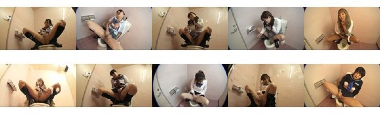 土足で便座に座るお行儀の悪い女子校生がトイレでオナニーして小便漏らしっぱなし！ 2:样本图像