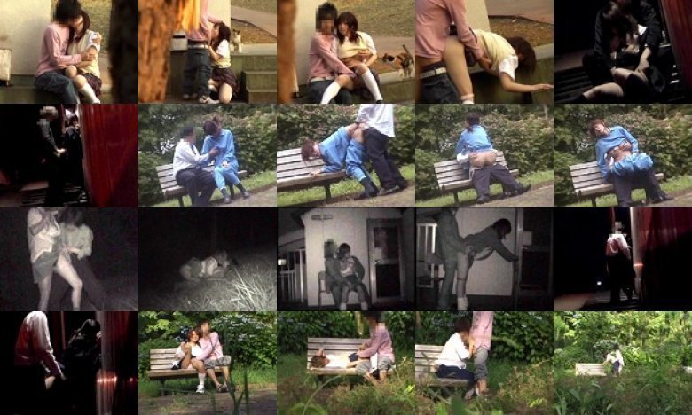 リアル盗撮! 夜(昼)の公園で青姦カップルを激撮!! 3:イメージ画像