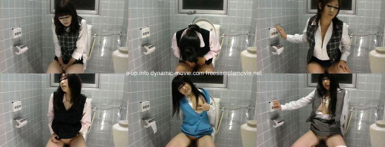 トイレオナニーにはまった美人OLたちの痴態映像 2:イメージ画像