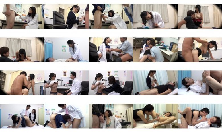 美人の先生がいる皮膚科に行って腫れたチンコを診てもらう流れでヌイてもらいたい総集編:イメージ画像