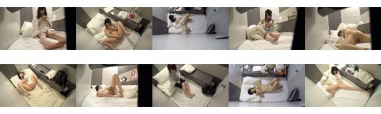 女性専用カプセルホテルオナニー盗撮:イメージ画像
