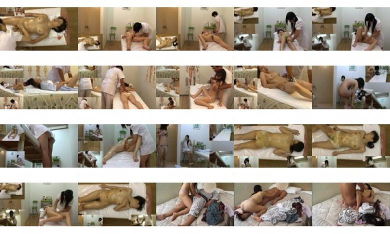 裏流出！性感ガチイカせマッサージ 潜入盗撮24時！女性出張マッサージ密室の性行為実態！性感マッサージ施術イカせの一部始終！裏流出映像2時間16分！:イメージ画像