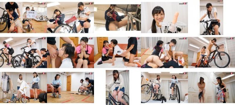 ピストンバイブアクメ自転車がイクッ!友達同士で激イキレース連続大量潮吹きSP:イメージ画像