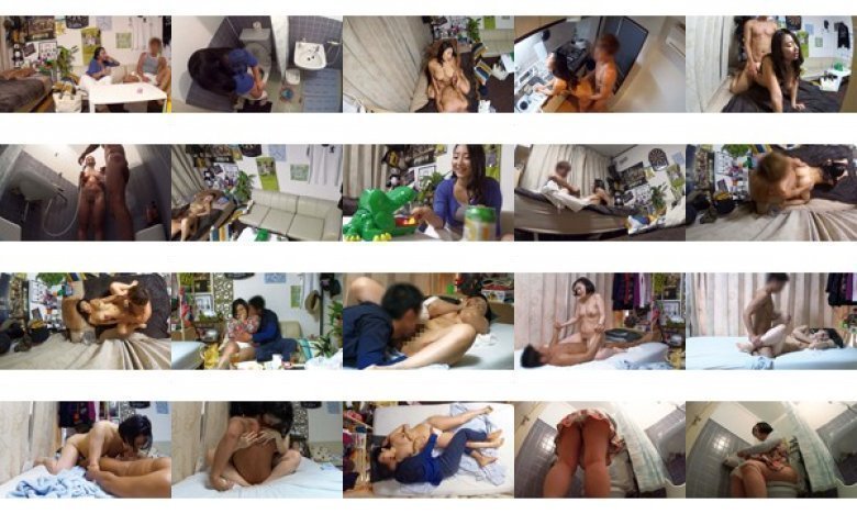 イケメンが熟女を部屋に連れ込んでSEXに持ち込む様子を盗撮したDVD。92〜強引にそのまま中出ししちゃいました〜:イメージ画像