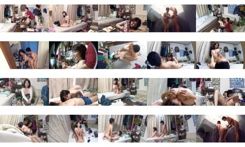 イケメンが熟女を部屋に連れ込んでSEXに持ち込む様子を盗撮したDVD。93〜強引にそのまま中出ししちゃいました〜:イメージ画像