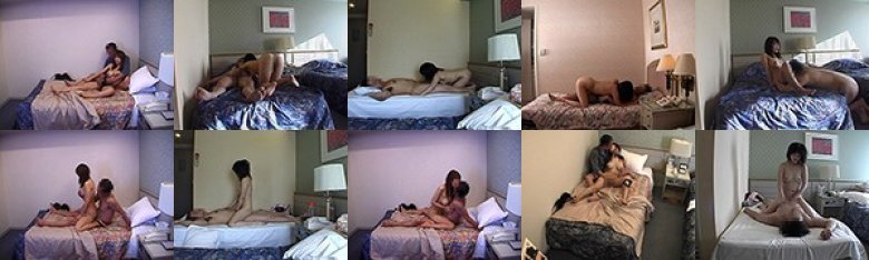 ラブホテルにこっそり仕掛けられた盗撮カメラに写っていたのは、様々な素人たちの熱烈セックス:イメージ画像