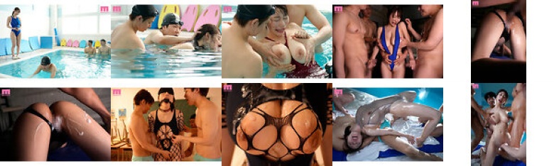 競泳水着から浮き出る巨乳に発情サル化した絶倫生徒の追撃中出し輪●50発射で爆乳ガクブルイキまくったJカップ水泳部顧問 篠真有:イメージ画像
