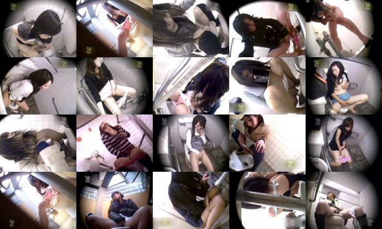 公衆便所に仕掛けたカメラに排泄後オナニーするお姉さんの姿が…トイレマニアS氏コレクションDX28名4時間:イメージ画像