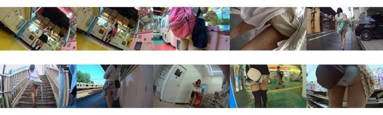 うっかりパンモロ娘 カバンやパンストにスカート引っ掛けちゃったおっちょこちょいな女の子たち:イメージ画像