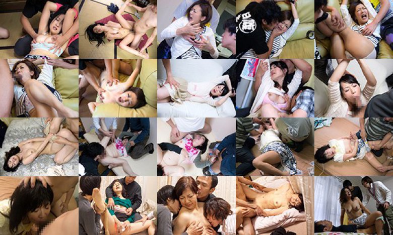 自宅で襲われてしまった無惨な熟女10人 4時間:イメージ画像