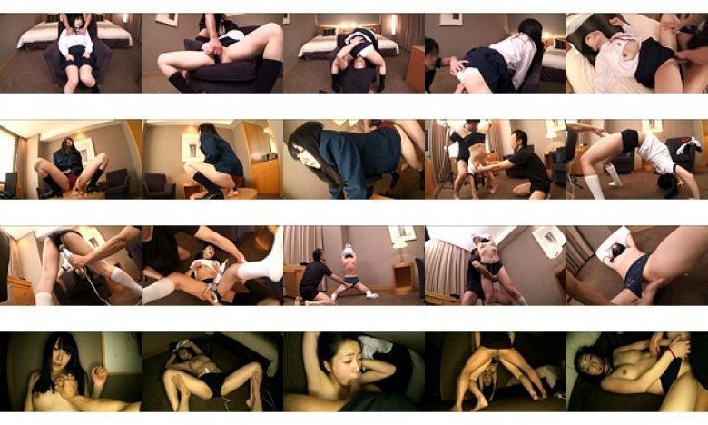 女子校生 男の指先を敏感に感じとる色白女子校生のいやらしい腰付き:イメージ画像