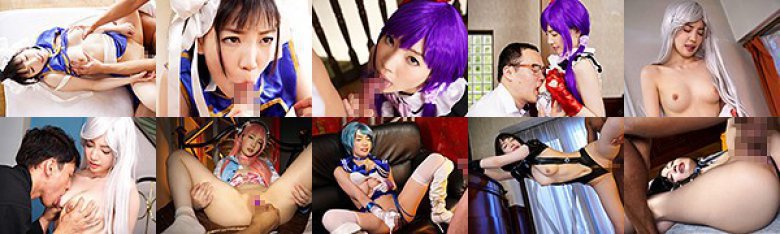 美少女コスプレイヤーのムッチリおっぱい丸出し6変化 鈴木心春:イメージ画像