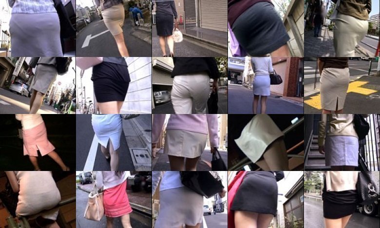 街角盗撮！タイトスカートむちむちパンティーライン3 街角で激写された素人お尻美人 今回は特盛り100＋20人！:イメージ画像