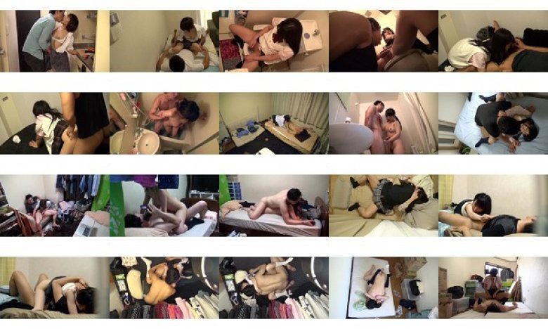 一人暮らしを始めた兄の部屋に通い親の目を気にせずSEXする妹の近親相姦盗撮 4時間:イメージ画像