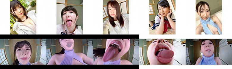 【VR】変態女体図鑑フェチVR顔中ペロンペロンの唾だらーんっのベッタベタ vol.5:イメージ画像