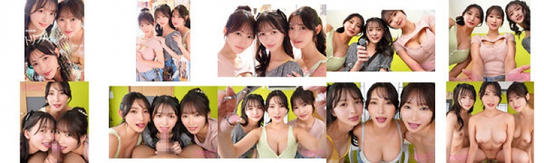 【VR】【トリプル顔面特化】指名欲しさに美人美容師がこっそりヌいてくれるサロン 幸村泉希 森沢かな 依本しおり:イメージ画像