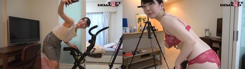 出張！アクメエアロバイクが（お家に）イクッ！ しずくちゃん23歳 月乃しずく:イメージ画像