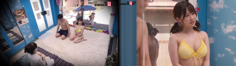 【マジックミラー号25周年記念作品】 海水浴場で見つけた夏休み中の友達同士の男女が「素股マッサージ」体験 初めて触れ合うチ○ポとマ○コは火が付いて、そのまま生挿入中出し！【かんな】編:イメージ画像