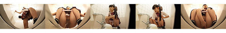 女子〇生 下校中公衆トイレ性活(オナニー)記録:イメージ画像