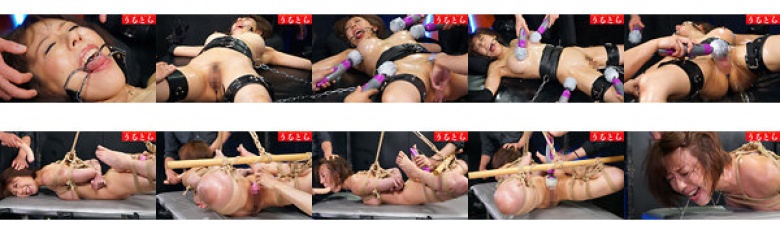 A captured female spy is forced to take off her catsuit and have her two holes fucked at the same time in a hellish sexual execution.:Thumnail