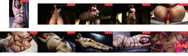 Pleasure hell! An electric lewd tool is attached to the pussy, which has increased sensitivity due to the tightness of the female flesh, and is left alone.:Thumnail
