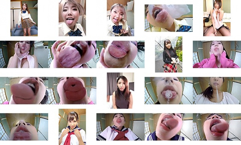 【VR】変態女体図鑑フェチVR顔中ペロンペロンの唾だらーんっのベッタベタ vol.4:样本图像